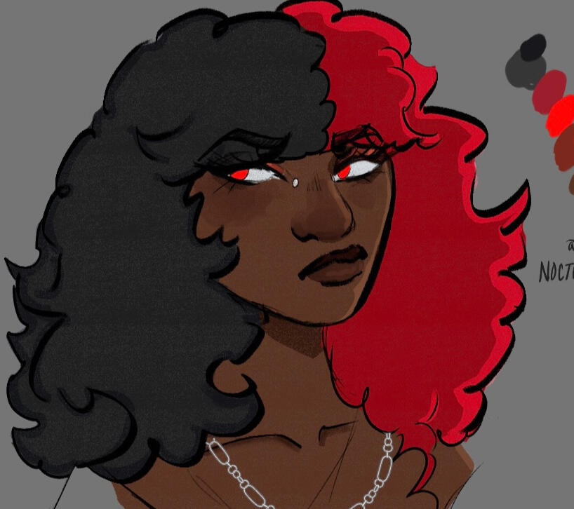 A Goth-Punk Redux (Head/Bust)